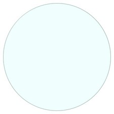 Tempered Glass Round Table Top