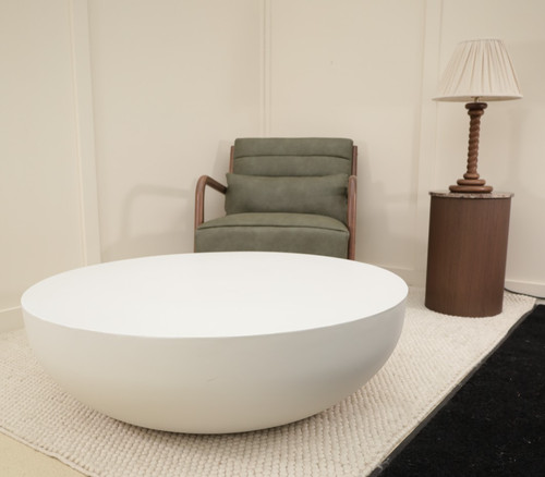 Concrete style round - round, bowl