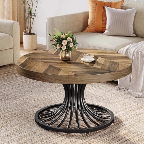 Inch round wood coffee - 31.5-inch,