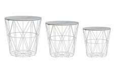 Retro Metal Wire Coffee Table