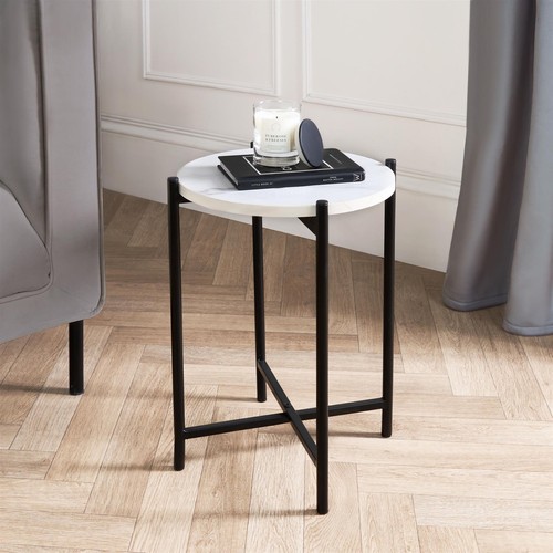 Ohs round side table coffee - round,