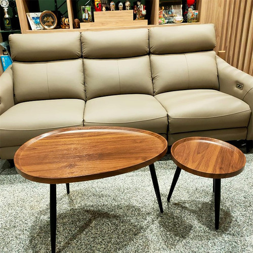 Oval round modern wooden - &round,