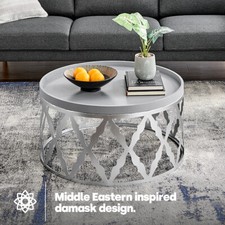 Round Coffee Side Table End