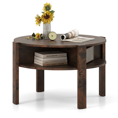 Costway tier round coffee - costway,